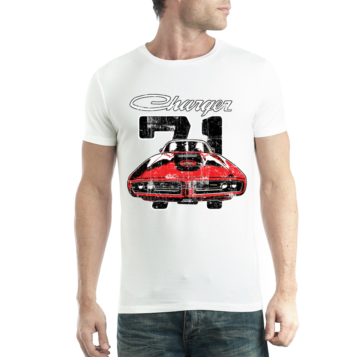 Dodge Charger Rt Logo Hombre Camiseta XS-5XL 