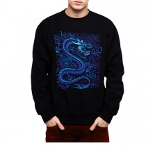 Blue Dragon Mens Sweatshirt S-3XL