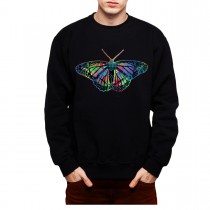 Butterfly Insect Mens Sweatshirt S-3XL