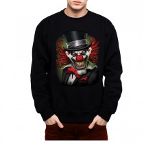 Clown Smile Mens Sweatshirt S-3XL
