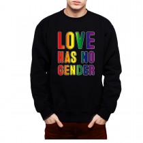 Love Has No Gender LGBT Mens Sweatshirt S-3XL