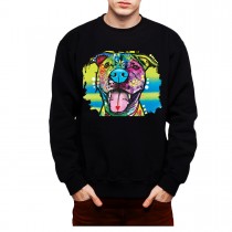 Pitbull Dog Mens Sweatshirt S-3XL