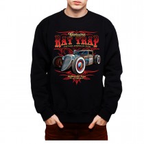 Rat Trap Vintage Car Mens Sweatshirt S-3XL