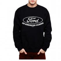 Ford Mustang Logo American Classic Mens Sweatshirt S-3XL