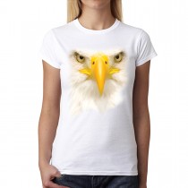 White Eagle Face Animals Women T-shirt M-3XL New