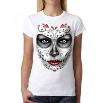 Mystery Dead Face Women T-shirt S-3XL New