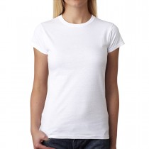 Plain Soft Cotton Tee Womens T-shirt