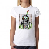 Native Beats American Indian Women T-shirt XS-3XL New