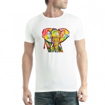 Elephant Cubism Men T-shirt XS-5XL