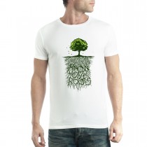 Tree Roots Nature Mens T-shirt XS-5XL