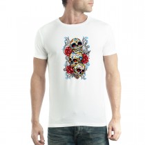 Skulls and Roses Mens T-shirt XS-5XL