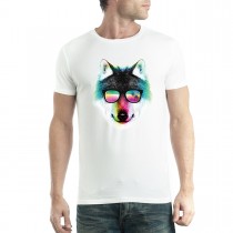 Wolf Summer Sunglasses Men T-shirt XS-5XL New