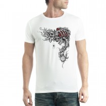 Time Keeper Roses Skull Men T-shirt XS-5XL New