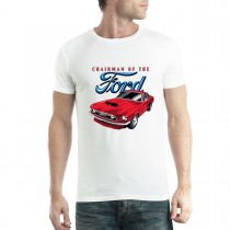 Ford Mustang 1965 Classic Car Mens T-shirt XS-5XL