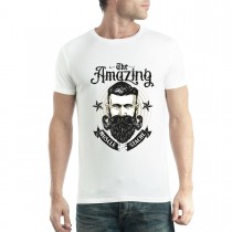 Hipster Muscle Moustache Beard Mens T-shirt XS-5XL