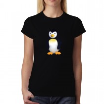 Penguin Animals Funny Women T-shirt XS-3XL New