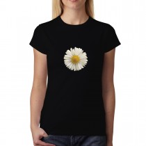 White Daisy Flower Women T-shirt XS-3XL New