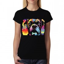 Boxer Dog Adoption Women T-shirt XS-3XL