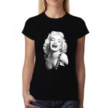 Marilyn Monroe Smile Icon Famous Women T-shirt XS-3XL