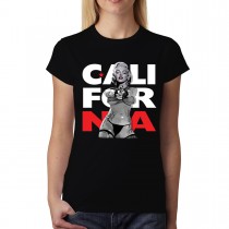 Marilyn Monroe California Sexy Body Women T-shirt XS-3XL