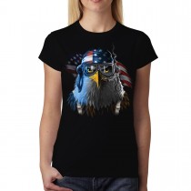 American Eagle Freedom Fighter Women T-shirt S-3XL New