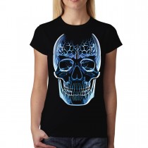 Glass Skull Brain Women T-shirt S-3XL New