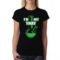 Bong Water Pipe Cannabis Women T-shirt XS-3XL New