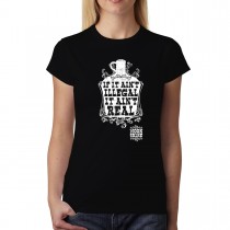 Moonshine Illegal Whisky Women T-shirt XS-3XL New