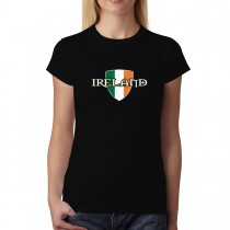 Ireland Flag Proud and Irish Women T-shirt XS-3XL New