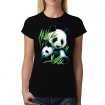 Panda Cub Women T-shirt XS-3XL New