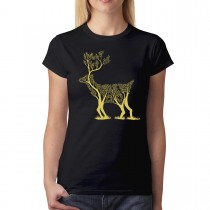 Deer Tree Roots Women's T-shirt