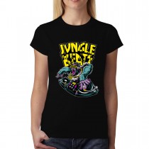 DJ Console Monkey Ape Jungle Beats Womens T-shirt XS-3XL