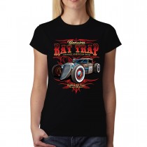 Rat Trap Vintage Car Womens T-shirt S-3XL