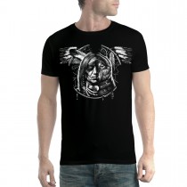 American Indian Wolf Spirit Men T-shirt XL-5XL New