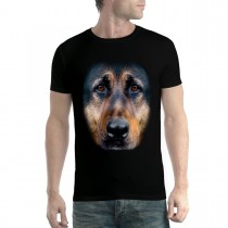 German Shephard Face Animals Men T-shirt XS-5XL New