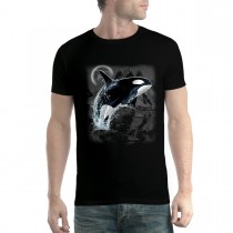 Killer Whale Wild Sea Animals Men T-shirt XS-5XL