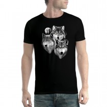 Three Wolves Moonshine Men T-shirt XS-5XL