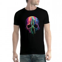 Melting Skull Horror Men T-shirt XS-5XL New