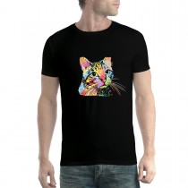 Cat Colourful Men T-shirt XS-5XL