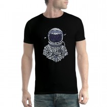 Astronaut Moon Landing Space Mission Mens T-shirt XS-5XL