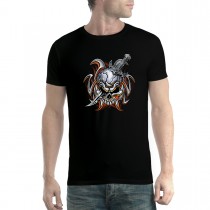 Sword Skull Mens T-shirt XS-5XL