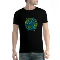 UFO Earth Invasion Planet Mens T-shirt XS-5XL