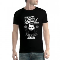 Look Me In The Beard Hipster Mens T-shirt XS-5XL