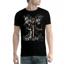 Grave Reaper Skull Sword Men T-shirt XS-5XL New