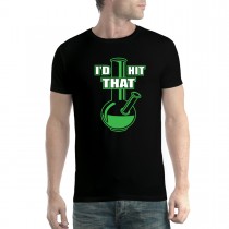 Bong Water Pipe Cannabis Men T-shirt XS-5XL New