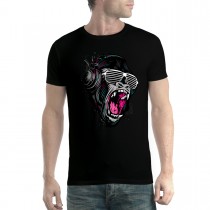 Jungle Party Monkey Music Mens T-shirt XS-5XL New