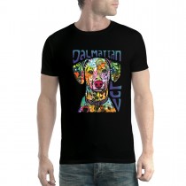 Dalmatian Dog Love Mens T-shirt XS-5XL