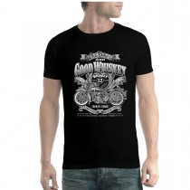 Whiskey Motorbike Mens T-shirt XS-5XL