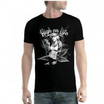 Marilyn Monroe Marijuana Men T-shirt XS-5XL