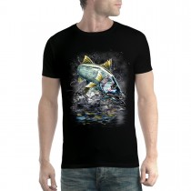 Snook Fish Fishing Mens T-shirt XS-5XL